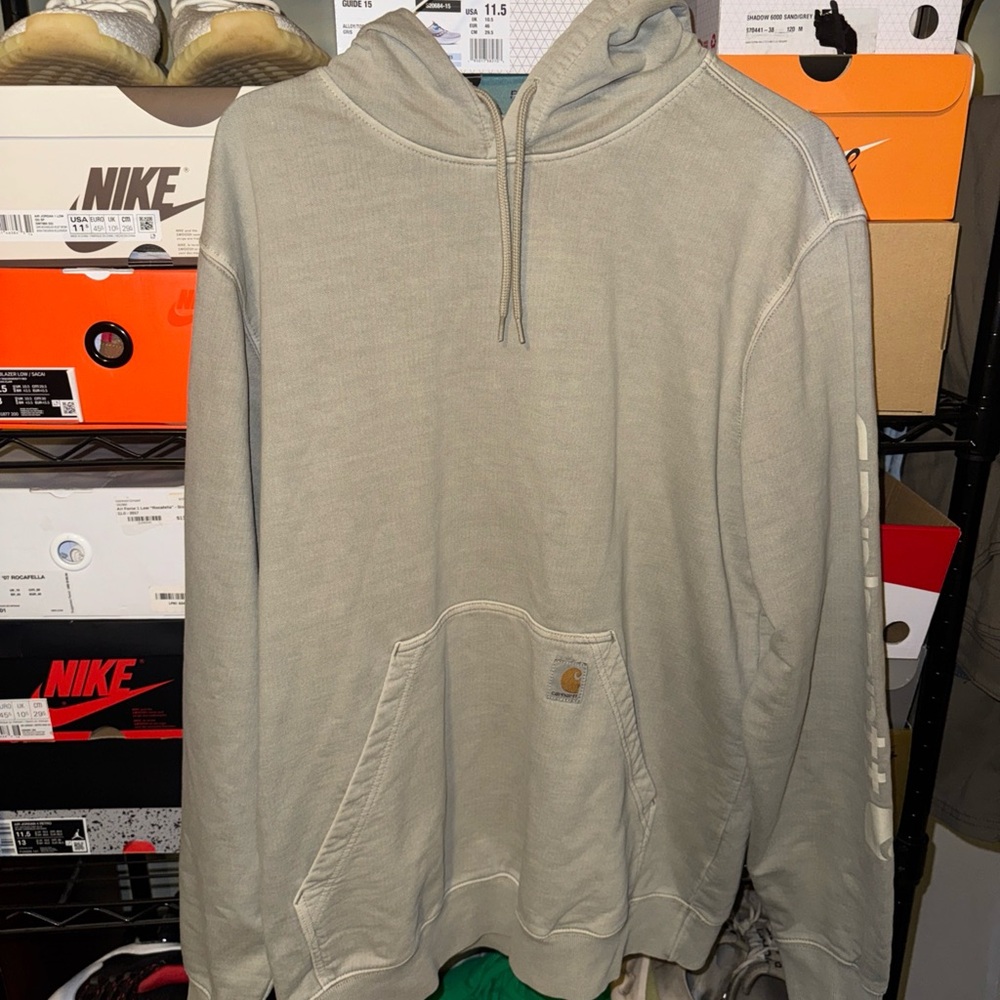 Carhartt Gray Sweatshirt Hoodie